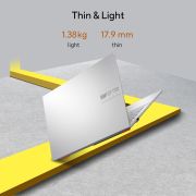 ASUS Vivobook Go 14, 14 FHD (1920 x 1080), AMD Ryzen 5 7520U Processor,(8 GB RAM 512 GB SSD AMD Radeon iGPU Windows 11 M365 Basic (1Year) Office Home 2024 Silver 1.38 kg), E1404FA-NK5521WS