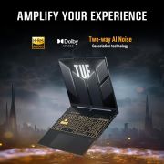 ASUS TUF Gaming F16, Intel Core 5 Processor 210H Gaming Laptop (NVIDIA RTX 3050A-4GB 65 W TGP 16GB 512 GB FHD+ 16″ 144Hz Windows 11 M365 Basic (1Year)* Office Home 2024 Mecha Gray 2.20 Kg) FX607VB-RL076WS