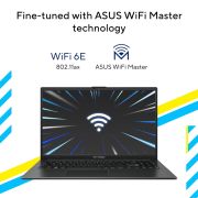 ASUS Vivobook Go 15, 15 FHD (1920 x 1080),Intel Core i3-N305 Processor,(8 GB RAM 512 GB SSD Intel UHD iGPU Windows 11 M365 Basic (1Year) Office Home 2024 Mixed Black 1.63 kg), E1504GA-NJ3322WS