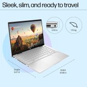 HP Pavilion x360, 13th Gen Intel Core i5-1335U (16GB DDR4, 512GB SSD) Touchscreen, 14″/35.6cm, FHD, Win 11, Office 21, Silver, 1.51kg, ek1074tu/1148tu, Iris Xe, FPR, 5MP Camera, Backlit KB Laptop