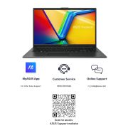 ASUS Vivobook Go 15, AMD Ryzen 5 7520U Thin & Light Laptop (AMD Radeon iGPU 16 GB RAM 512 GB SSD FHD 15.6 60Hz Windows 11 M365 Basic (1Year) Office Home 2024 Mixed Black 1.63 Kg) E1504FA-NJ5542WS