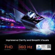 GIGABYTE Aorus 15 9Kf-E3In583Sh Windows 11, Intel Core i5 12Th Gen – 12500H NVIDIA Geforce RTX 4060 8GB Graphics 15.6 Inch 360Hz FhdVRAM DDR5 4800 8Gx1 Gen4 512G Gaming Laptop