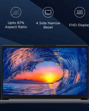 Lenovo Ideapad 1 AMD Ryzen 5 5625U (16GB RAM 512 GB SSD Windows 11 Office Home 2024 15.6 Inch (39.6Cm) FHD IPS Display 3 Months Game Pass Grey 1.6 Kg)