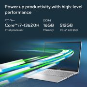 ASUS Vivobook Go 15, AMD Ryzen 5 7520U Thin & Light Laptop (AMD Radeon iGPU 8GB RAM 512 GB SSD FHD 15.6″ 60Hz Windows 11 M365 Basic (1Year)* Office Home 2024 Cool Silver 1.63 Kg) E1504FA-NJ132WS