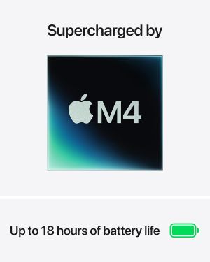 Apple 2025 MacBook Air (15-inch, Apple M4 chip with 10-core CPU and 10-core GPU, 24GB Unified Memory, 512GB) – Sky Blue