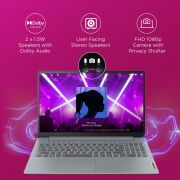 Lenovo IdeaPad Slim 3 Ryzen 5 5625U 15.6 (39.6cm) FHD Thin and Light Laptop (16GB RAM 512GB SSD Integrated AMD Radeon Graphics Windows 11 Office Home 2024 Grey 1.6 Kg)