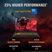 ASUS TUF Gaming F16, Intel Core 5 Processor 210H Gaming Laptop (NVIDIA RTX 3050A-4GB 65 W TGP 16GB 512 GB FHD+ 16″ 144Hz Windows 11 M365 Basic (1Year)* Office Home 2024 Mecha Gray 2.20 Kg) FX607VB-RL076WS