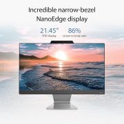 ASUS AIO A3202, 21.45 FHD, Intel Celeron 7305, All-in-One PC (8 GB 512GB Windows 11 MS Office 365 Basic (1Year) Office 2024 Black 4.84 Kg), with Wireless Keyboard & Wireless Mouse, A3202WBA-BPB006WS