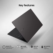 Samsung Galaxy Book2 Pro Intel 12th Gen i7 EvoTM 39.62cm (15.6) AMOLED Thin & Light Laptop (16 GB512 GB SSDWindows 11MS OfficeBacklit KBFingerprint SensorGraphite1.11Kg), NP950XED-KA1IN