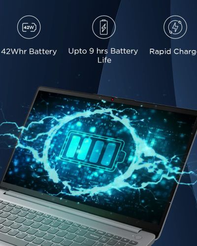 Lenovo Ideapad 1 N4500 15.6 Inch (39.6Cm) HD Laptop (8GB RAM 512 GB SSD Windows 11 Intel 3 Month Game Pass Grey 1.55 Kg), 82LX00F7IN