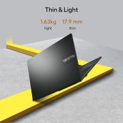 ASUS Vivobook Go 15, AMD Ryzen 5 7520U Thin & Light Laptop (AMD Radeon iGPU 8 GB RAM 512 GB SSD FHD 15.6 60Hz Windows 11 M365 Basic (1Year) Office Home 2024 Mixed Black 1.63 Kg) E1504FA-NJ133WS