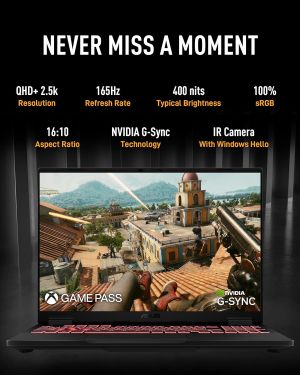 ASUS TUF A16, AMD Ryzen 9 8940HX, Gaming Laptop (RTX 5070-8GB115W TGP 16 GB 1 TB 2.5K QHD+16 165Hz 90WHrs Windows 11 M365 Basic (1Year) Office Home 2024 Jaeger Gray 2.2 Kg) FA608PP-QT014WS
