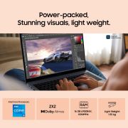 Samsung Galaxy Book4 (Gray, 16GB RAM, 512GB SSD) 15.6 Full HD Screen Intel Core i5 1335U Processor Windows 11 Home MS Office 2021 Fingerprint Reader Intel Iris XE Graphics RJ45 LAN Port