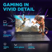 Lenovo LOQ 2024 AMD Ryzen 7 7435HS 15.6 (39.6cm) 144Hz 300Nits FHD IPS Gaming Laptop (24 GB 512 GB SSD Win 11 NVIDIA RTX 4060 8 GB Graphics 100% sRGB Office 21 1 Yr ADP Free Grey 2.4 Kg), 83JC0046IN