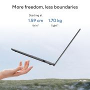 ASUS Vivobook S16, 13th Gen,Intel Core i5-13420H, Metallic Design Laptop (Intel UHD iGPU 16 GB RAM 512 GB SSD FHD+16 144Hz Windows 11 M365 Basic (1Year) Office Home 2024 Matte Gray 1.7 Kg) S3607VA-RP054WS