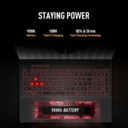 ASUS TUF A16, AMD Ryzen 9 8940HX, Gaming Laptop (RTX 5070-8GB115W TGP 16 GB 1 TB 2.5K QHD+16 165Hz 90WHrs Windows 11 M365 Basic (1Year) Office Home 2024 Jaeger Gray 2.2 Kg) FA608PP-QT014WS