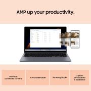Samsung Galaxy Book4 (Gray, 16GB RAM, 512GB SSD) 15.6 Full HD Screen Intel Core i5 1335U Processor Windows 11 Home MS Office 2021 Fingerprint Reader Intel Iris XE Graphics RJ45 LAN Port