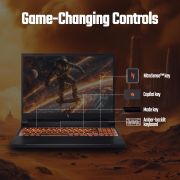 Acer Nitro V 16, Intel Core i5-14th Gen 14450HX Processor,RTX 4050-6 GB GDDR6,16GB512 GB,WUXGA IPS, 16.040.64cm, 165 Hz, Win 11 Home, Obsidian Black,2.5 kg, ANV16-71, Backlit kB, Gaming Laptop
