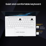 Samsung Galaxy Book2 Pro Intel 12th Gen i7 EvoTM 33.78cm (13.3) AMOLED Thin & Light Laptop (16 GB512 GB SSDWindows 11MS OfficeBacklit KBFingerprint SensorSilver0.87Kg), NP930XED-KB2IN