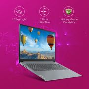 Lenovo IdeaPad Slim 3 AMD Ryzen 3 7320U 15.6 inch (39.6cm) FHD Laptop (8GB/512GB SSD/Windows 11/Office Home 2024/1Yr ADP Free/3 Month Game Pass/Grey/1.62Kg)