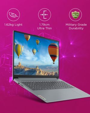 Lenovo IdeaPad Slim 3 AMD Ryzen 3 7320U 15.6 inch (39.6cm) FHD Laptop (8GB/512GB SSD/Windows 11/Office Home 2024/1Yr ADP Free/3 Month Game Pass/Grey/1.62Kg)
