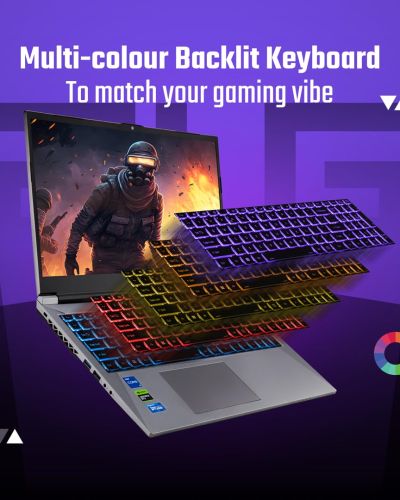Acer ALG, Intel Core i5-12th Gen 12450H Processor, NVIDIA GeForce RTX 2050-4GB (16GB1TB) FHD, 15.639.62cm, 144Hz, Win 11 Home, Steel Gray, 1.99KG, AL15G-52, Premium Metal Body Gaming Laptop