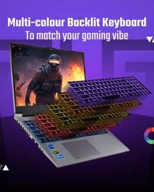Acer ALG, Intel Core i5-12th Gen 12450H Processor, NVIDIA GeForce RTX 2050-4GB (16GB1TB) FHD, 15.639.62cm, 144Hz, Win 11 Home, Steel Gray, 1.99KG, AL15G-52, Premium Metal Body Gaming Laptop