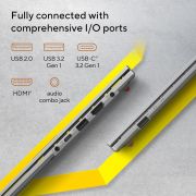 ASUS Vivobook Go 14, 14 FHD (1920 x 1080), AMD Ryzen 5 7520U Processor,(8 GB RAM 512 GB SSD AMD Radeon iGPU Windows 11 M365 Basic (1Year) Office Home 2024 Silver 1.38 kg), E1404FA-NK5521WS