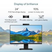 ASUS AiO V440, 13th Gen Intel Core i5-13420H, 23.8 FHD,100Hz, All-in-One PC(16 GB RAM 512 GB SSD Windows 11 Office 24 Retractable Camera with Wired Keyboard & Mouse M365 Basic (1Year)) V440VA-KBPC043WS