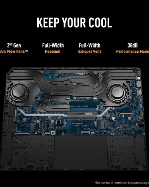 ASUS TUF F16, 14th Gen, Intel Core i7 14650HX, Gaming Laptop (RTX 5070-8GB115W TGP 32 GB 1 TB 2.5K QHD+16 165Hz 90 WHrs Windows 11 M365 Basic (1Year) Office Home 2024 Jaeger Gray 2.2 Kg) FX688JPR-QT043WS
