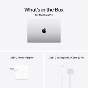 Apple 2024 MacBook Pro Laptop with M4 Pro chip with 14‑core CPU and 20‑core GPU: Built for Apple Intelligence, (14.2″) Liquid Retina XDR Display, 24GB Unified Memory, 1TB SSD Storage; Silver
