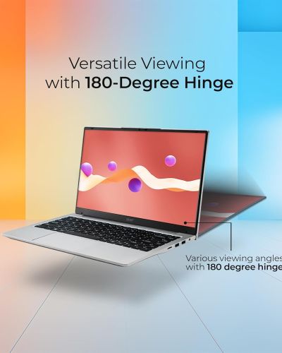 Acer Aspire 3, Intel Core Celeron N4500, 8GB LPDDR4X, 512GB SSD, HD, 1435.56cm, Windows 11 Home, Pure Silver, 1.3KG, A324-45, HD Webcam, 38 WHR Laptop