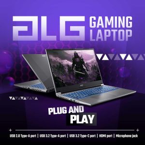 Acer ALG, Intel Core i5-12th Gen 12450H Processor, NVIDIA GeForce RTX 3050-6GB GDDR6(16GB512GB) FHD, 15.639.62cm, 144Hz, Win 11 Home, Steel Gray, 1.99KG, AL15G-52, Premium Metal Body Gaming Laptop