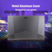 Acer ALG,Intel Core i5-12th Gen 12450H Processor, NVIDIA GeForce RTX 2050-4GB(16GB512GB) FHD, 39.62cm(15.6) 144Hz, Windows 11 Home, Steel Gray, 1.99KG, AL15G-52, Premium Metal Body Gaming Laptop