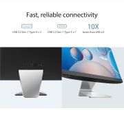 ASUS AIO A3202, 21.45 FHD, Intel Celeron 7305, All-in-One PC (8 GB 512GB Windows 11 MS Office 365 Basic (1Year) Office 2024 Black 4.84 Kg), with Wireless Keyboard & Wireless Mouse, A3202WBA-BPB006WS