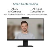 ASUS AiO V440, 13th Gen Intel Core i5-13420H, 23.8 FHD,100Hz, All-in-One PC(16 GB RAM 512 GB SSD Windows 11 Office 24 Retractable Camera with Wired Keyboard & Mouse M365 Basic (1Year)) V440VA-KBPC043WS