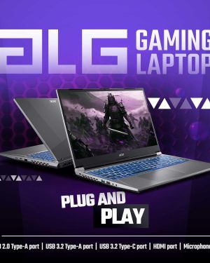 Acer ALG, Intel Core i5-12th Gen 12450H Processor, NVIDIA GeForce RTX 2050-4GB GDDR6(8GB512GB) FHD, 15.639.62cm, 60Hz, Win 11 Home, Steel Gray, 1.99kg, AL15G- 52, Metal Gaming Laptop