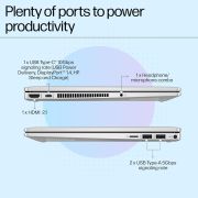 HP Pavilion x360, 13th Gen Intel Core i5-1335U (16GB DDR4, 512GB SSD) Touchscreen, 14″/35.6cm, FHD, Win 11, Office 21, Silver, 1.51kg, ek1074tu/1148tu, Iris Xe, FPR, 5MP Camera, Backlit KB Laptop