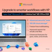 HP 15, 13th Gen Intel Core i5-1334U Laptop (12GB DDR4,512GB SSD) Anti-Glare,Micro-Edge,15.6”39.6cm, FHD, Win11,M365,Office24, Silver,1.59kg, Iris Xe Graphics, FHD Camera wPrivacy Shutter, fd0575TU