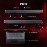 Acer Nitro V, Intel Core i5- 13th Gen 13420H processor, NVIDIA GeForce RTX 4050-6 GB GDDR6(16GB DDR5512GB)IPS FHD, 39.62cm(15.6), 165 Hz, Win 11 Home, Obsidian black, 2.113 kg, ANV15-51,Gaming Laptop