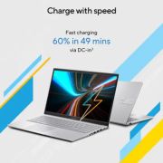 ASUS X1504ZA Intel Core i3 12th Gen 12th Gen Intel Core i3-1215U – (8 GB/512 GB SSD/Windows 11 Home) X1504ZA-NJ322WS Thin and Light Laptop (15.6 inch, Cool Silver, 1.70 kg, With MS Office)